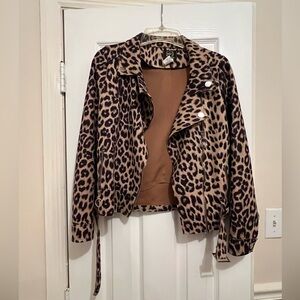 Leopard Print Women's Jacket